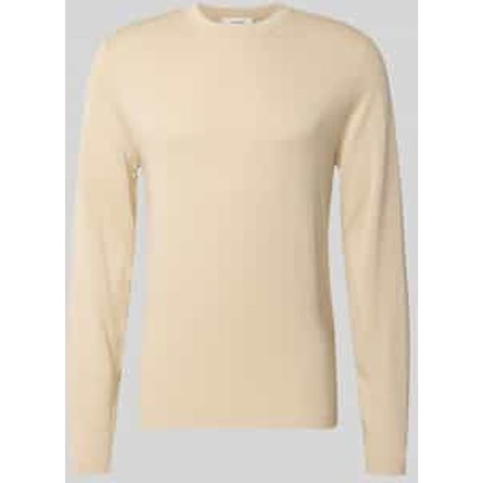Regular fit gebreide pullover van puur katoen, model 'RAVI'