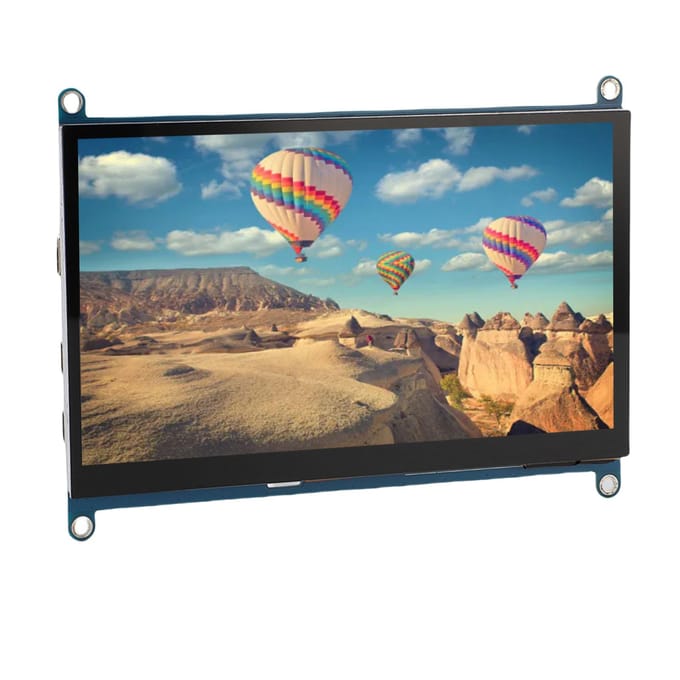 7-inch Capacitief Touchscreen met 2 Speakers 1024 X 600 Resolutie 5 Punten RGB 50-PIN Interface Draagbaar Tweede Scherm