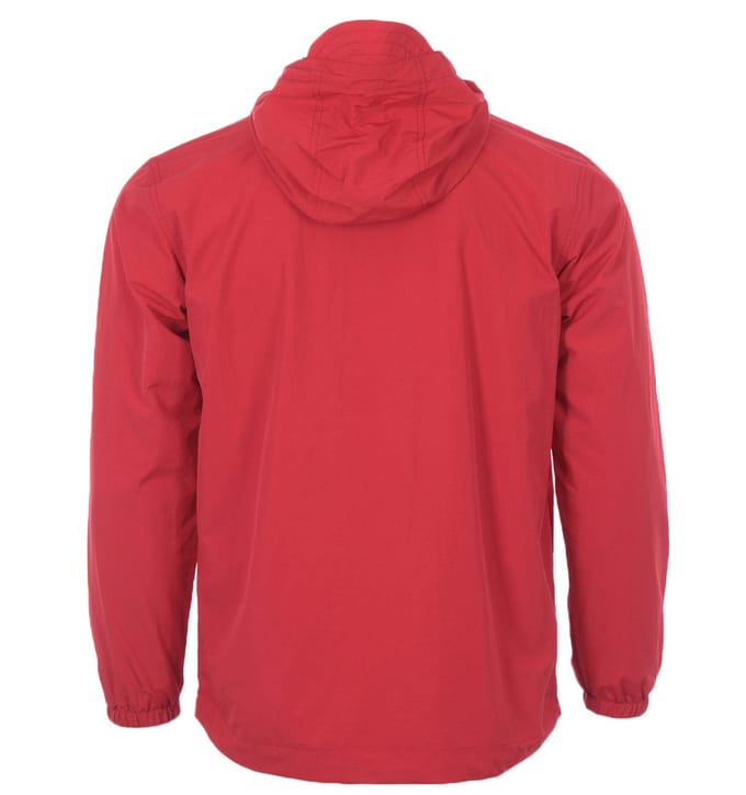 Lyle & Scott nylon jack met capuchon en ritssluiting - Gala Red