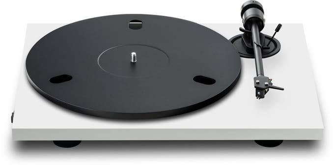 Pro-Ject E1.2 Phono Pick it MM E Platenspeler - Ingebouwde Voorversterker – Handgemaakt – Plug & Play – Wit