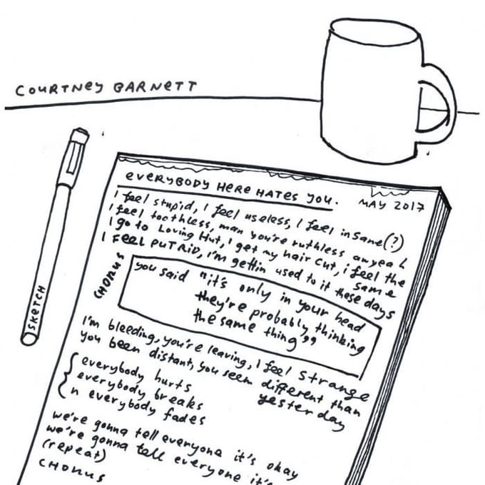 Courtney Barnett - Everybody Here Hates You/ Small Talk