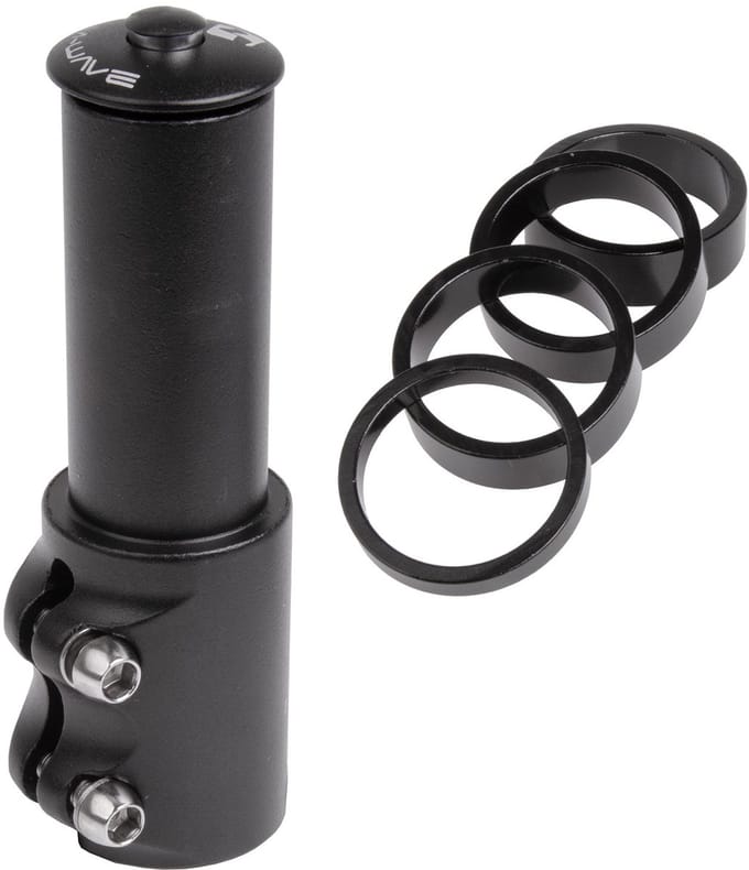 M-wave Hoogte Adapter 28,6 / 115 / 28,6 Mm Zwart