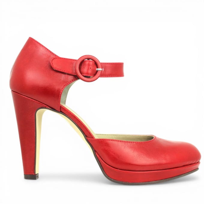 Noë Shoes Nabla Pump Sandalette Ruby