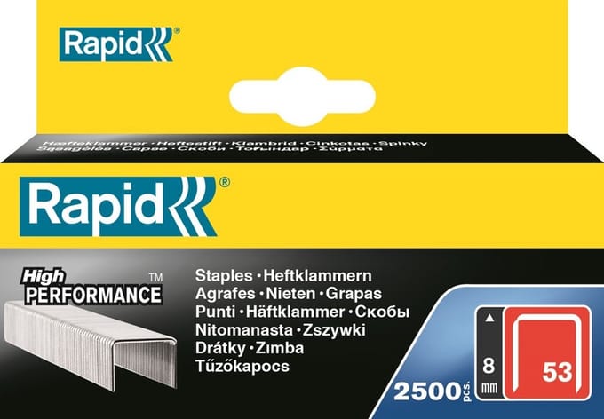 Rapid Staple Type 53 - 8 mm - 2.5M