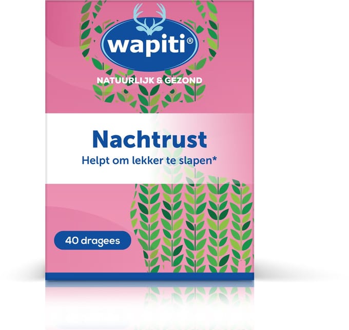 Wapiti Nachtrust Forte - 40 Tabletten - Voedingssupplement