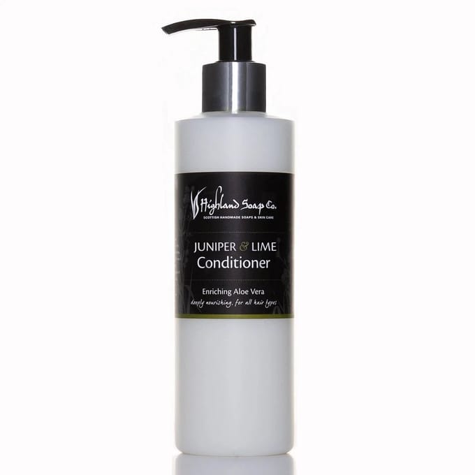 Biologische Conditioner 250ml - Juniper & Lime - Highland Soap Company