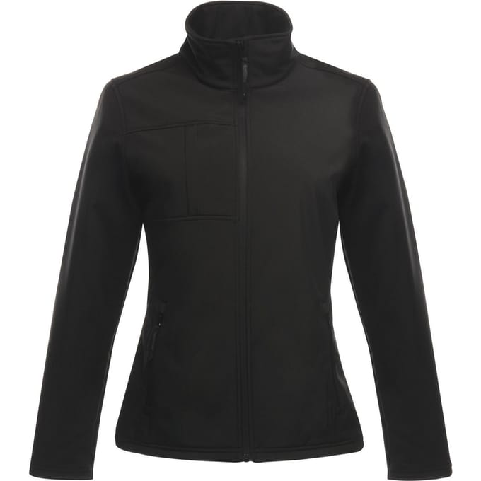 Regatta Dames/Dames Octagon II Zachte Shell Jas (Zwart)