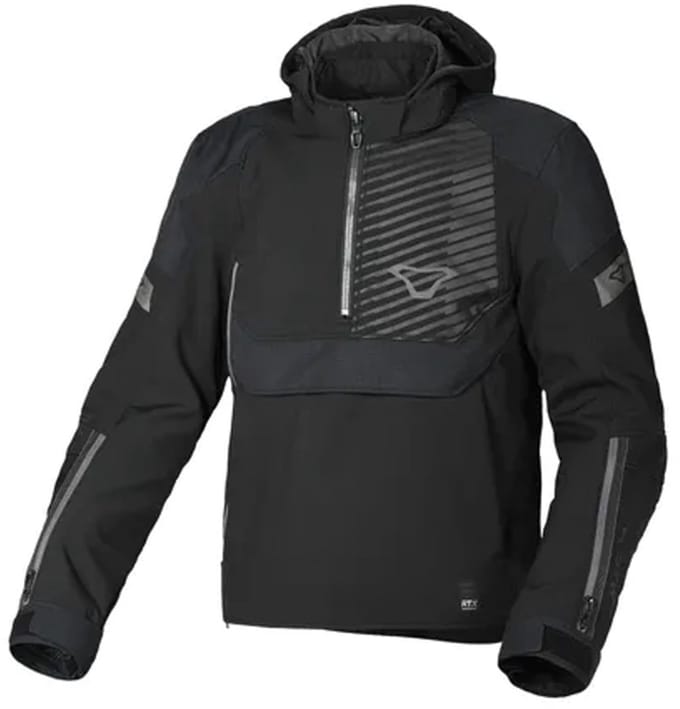 Macna Traffiq Textile Waterproof Jas Zwart - Jas