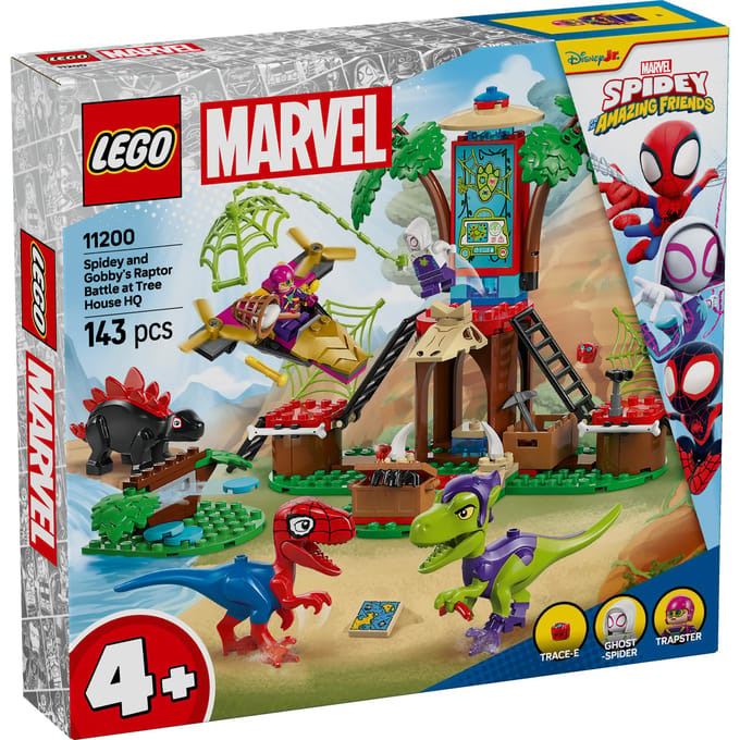 LEGO Marvel Super Heroes LEGO® MARVEL SUPER HEROES 11200 Showdown aan het boomhuis: Spidey-Rex vs. Gobby-Raptor