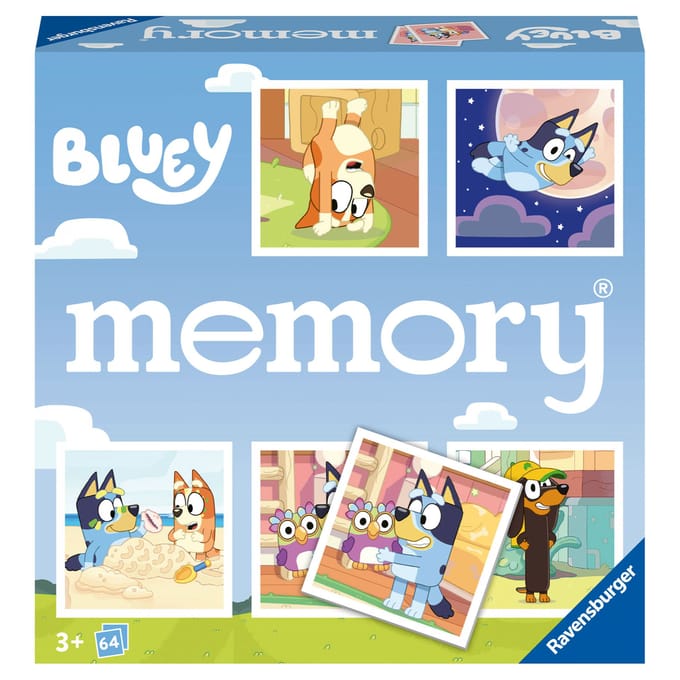 Educatieve spelletjes - grand bluey memory Ravensburger