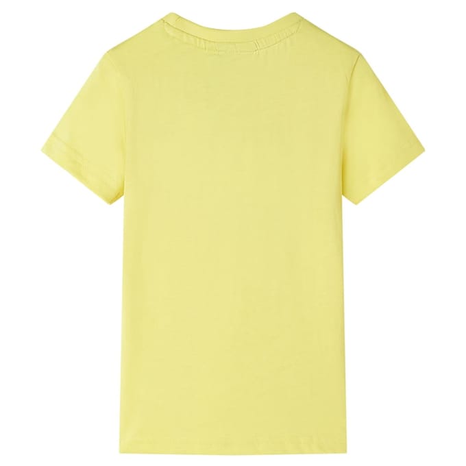 vidaXL - Kindershirt - 92 - geel