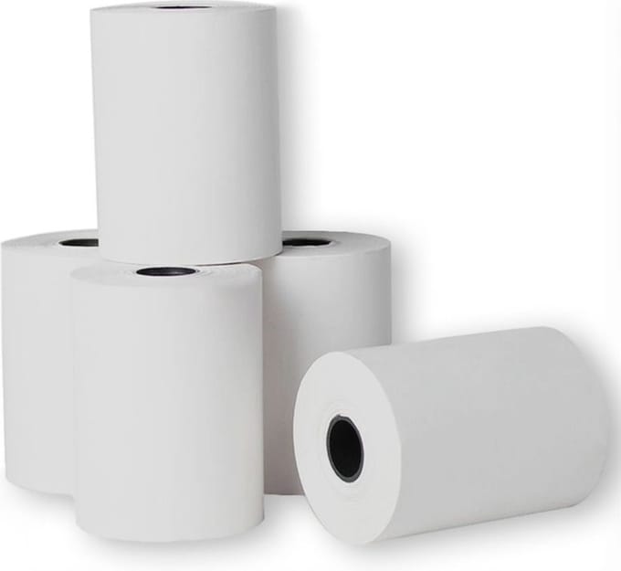 Thermische Pinrollen 57x40x12mm/57x19m x 12mm 5rol