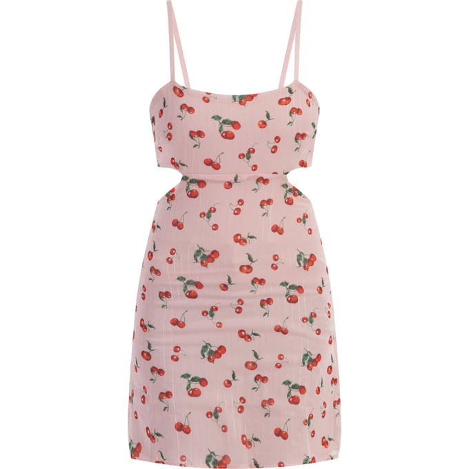 Mymo Mini-jurk Dames Roze Veelkleurig