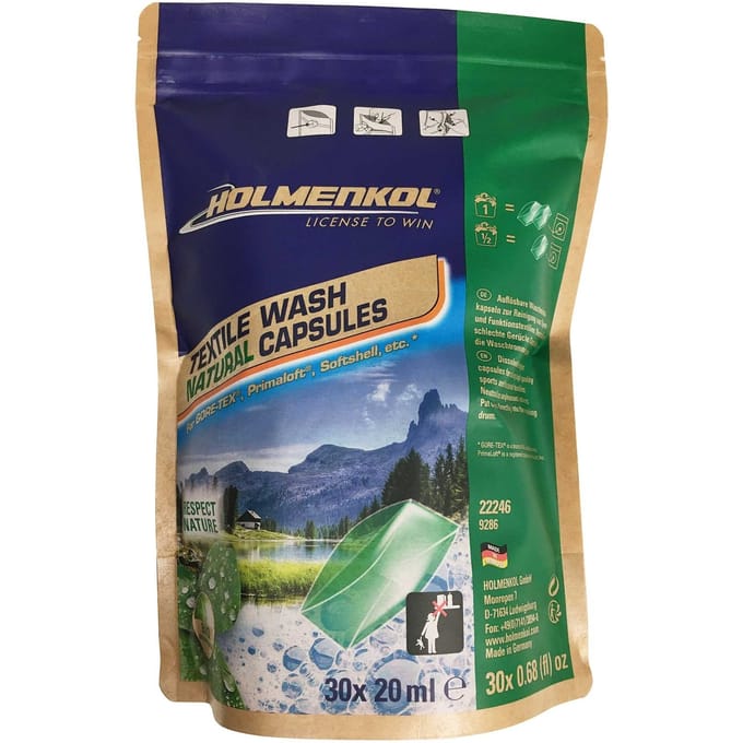 Holmenkol Textile Wash Natural Capsules