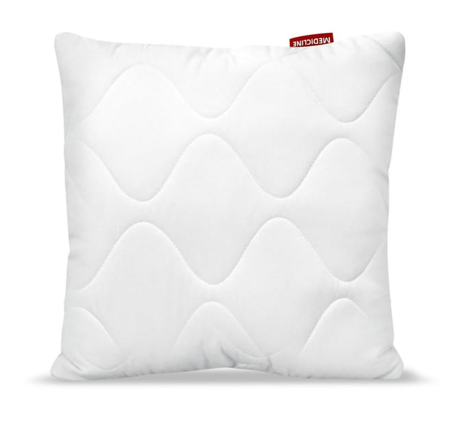 Kussen 80x80 cm anti-allergisch gewatteerd microvezel silicone
