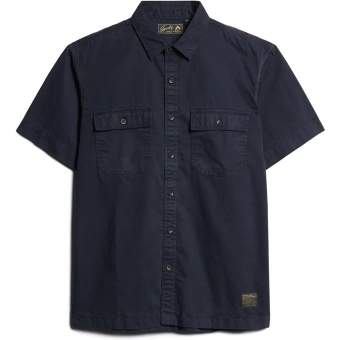 Superdry - Military overhemd met korte mouwen - Heren - Shirts