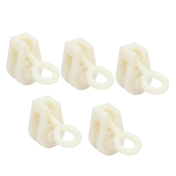 25 stuks Vee Vaste Katrol Plastic Kas Katrol Accessoires voor de Meeste Kippenhokken Boerderij beige