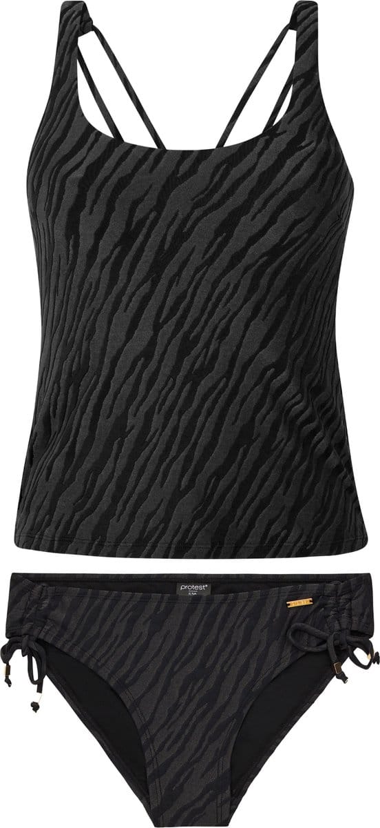 Protest Prtchela – Tankini set Dames – Tijgerprint – Uitneembare vulling