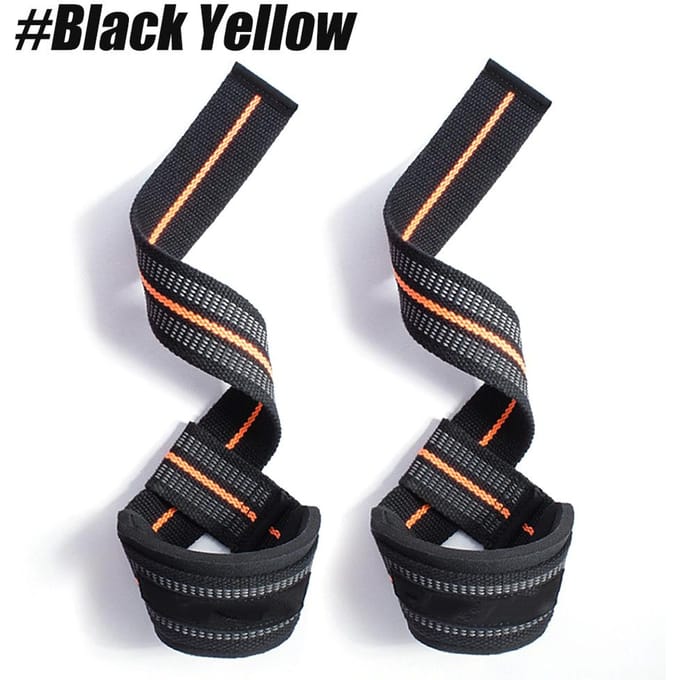 Gewichtheffen Straps Met Vulling Voor Deadlift Powerlifting Krachttraining Polssteun gray