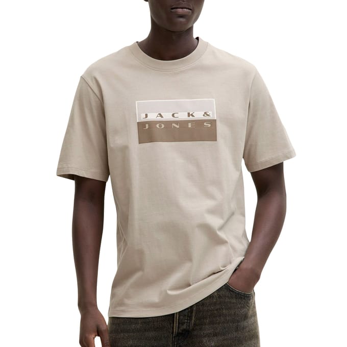 Jack & Jones Fusion Dots Print SS Shirt Heren - Maat L