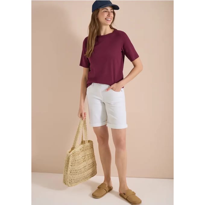 Slim Legs denim shorts in een casual fit