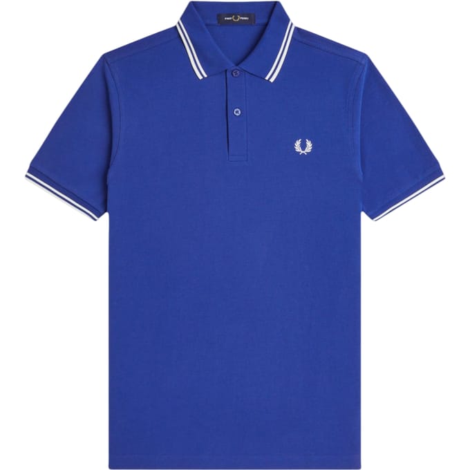 Poloshirt met dubbele band Fred Perry