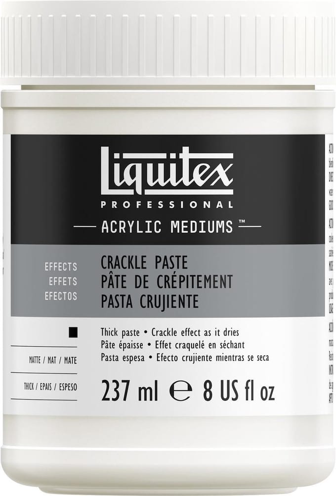 Liquitex Professional Crackle Paste 237 ml Pot – Krakleer medium voor acryl, antiek & barsteffect