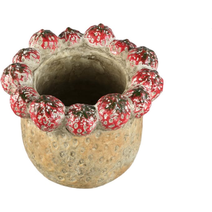 PTMD - Pot Fruitsy - Rood - 23.5x23.5x20cm