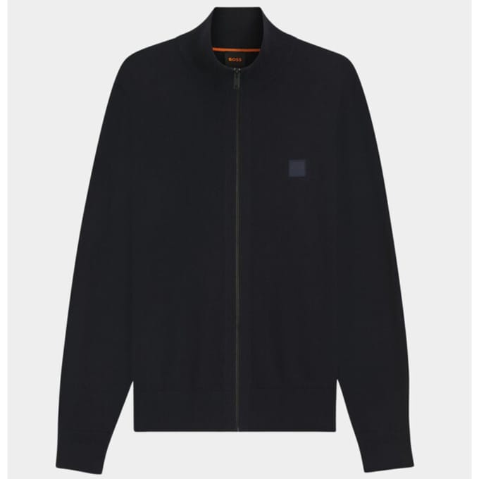BOSS Kanozip Vest Donkerblauw - Maat L - Heren