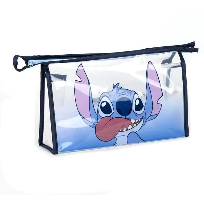 Disney Stitch Toilettas 4 Pieces Haarborstel Handdoek Beker