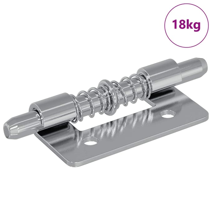 vidaXL Latch 1800 st zilver 46 x 17 x 1,2 mm Staal