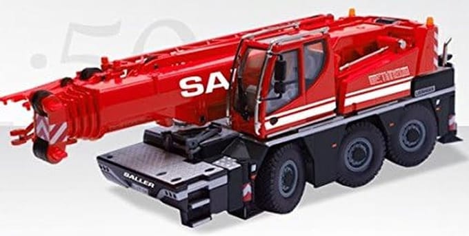 Mobiele Telescoopkraan 3 Assen Schaalmodel 1:50