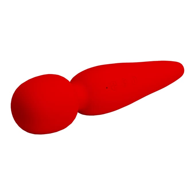 Pretty Love - Meredith - Wand Vibrator - 12 Standen - Waterproof - Rood