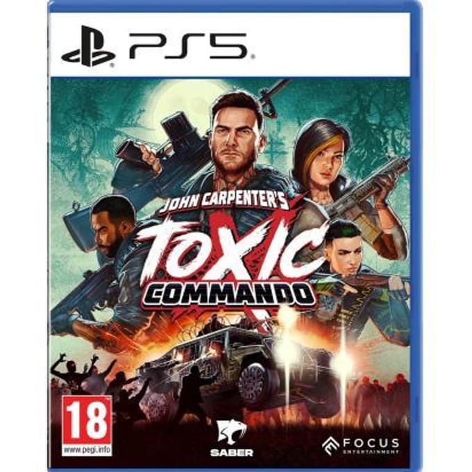 Sony PlayStation 5 PS5 John Carpenter' Toxic Commando Games