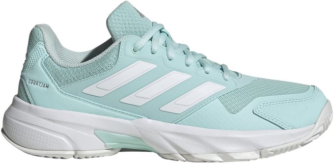 Adidas Performance Courtjam Control 3 Tennis Schoenen - Dames - Turquoise