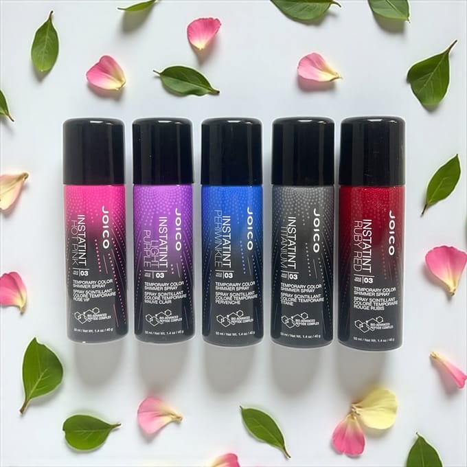 Joico Color Spray 5 Kleuren a 50 ml Hot Pink/ Periwinkle/ Light purple/ Titanium /Ruby Red SALE !!!