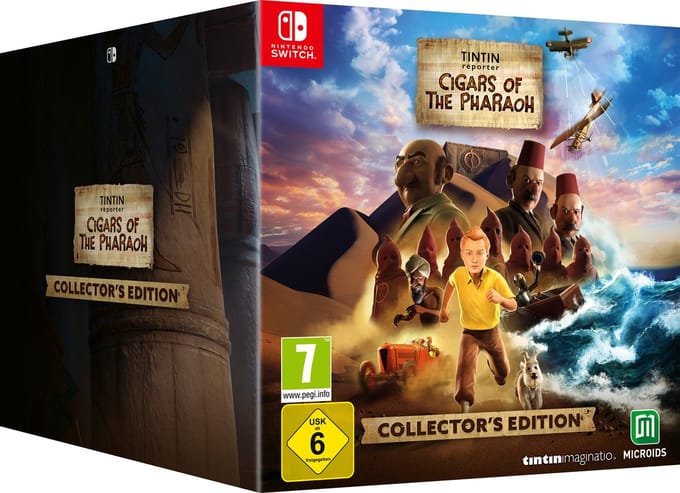 Tintin Reporter - Cigars of the Pharaoh (Collector's Edition) - Nintendo Switch - Action