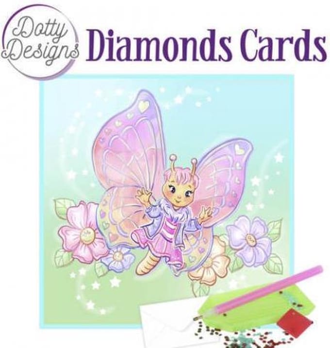 Butterfly - Diamond Cards by Dotty Designs