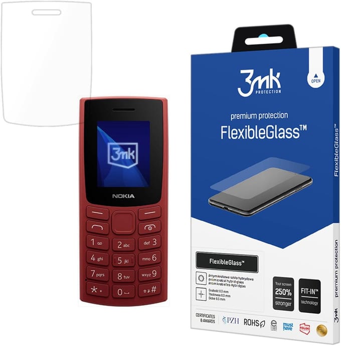 Nokia 105 4G (2023) - 3Mk Flexibel Glas