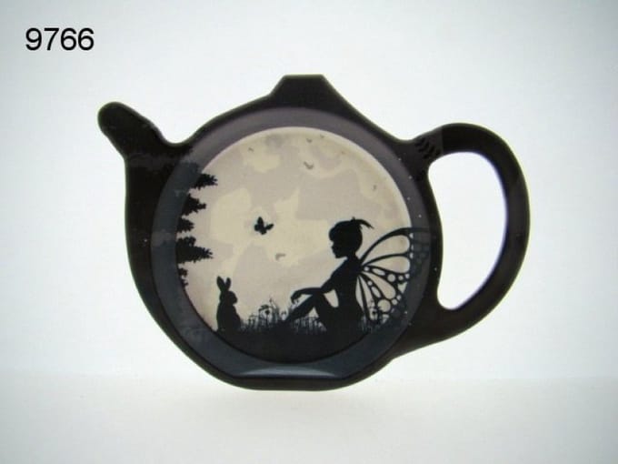Geharo theetipje elfje silhouet – Melamine – 13 cm
