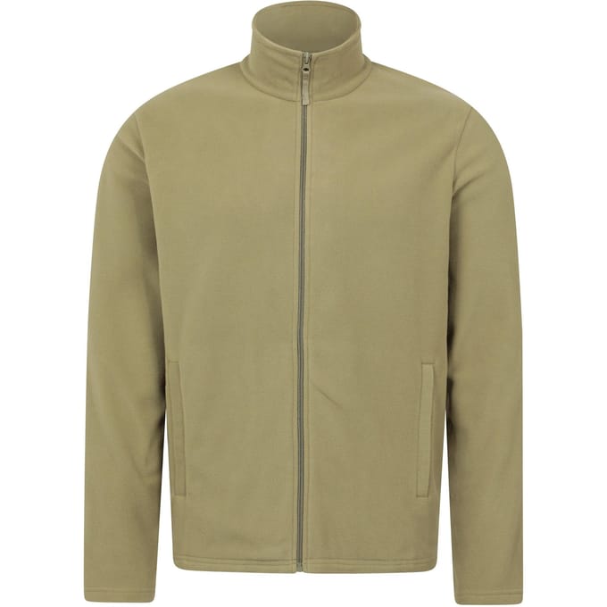 Mountain Warehouse Heren Raso Full Zip Fleece Top (Groen)