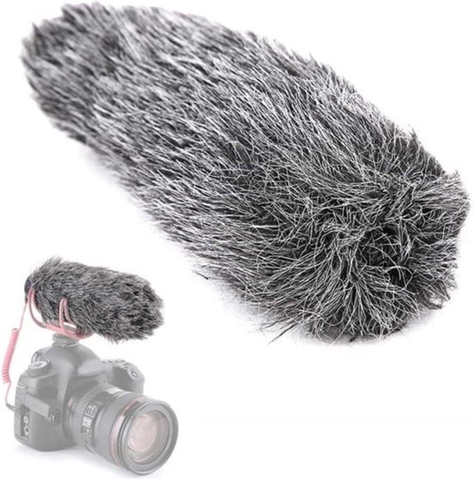 Allecto - Microfoon Windscherm Furry - Geschikt voor VideoMic Go