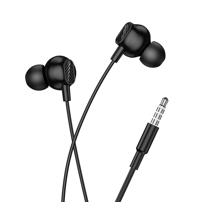 Hoco M117 Oordopjes met Draad - In-Ear Oordopjes met Microfoon - 3,5mm Jack - Helder Geluid - Universele Aux Aansluiting
