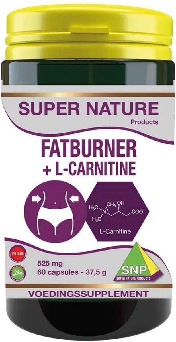 SNP Fatburner extra forte & L-carnitine 525 mg puur Capsules