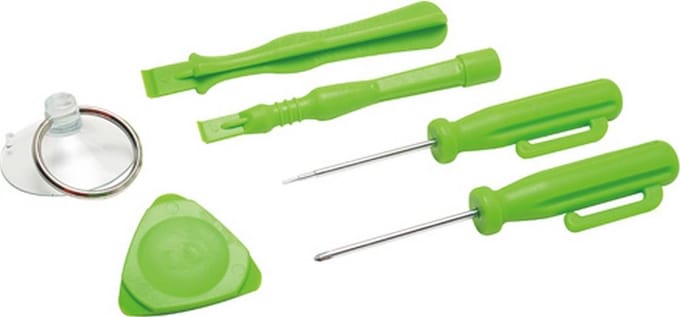 Pro'sKit PK-9110 - Kit met gereedschap geschikt voor iPhone - 6-delig - Groen
