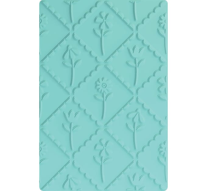 Sizzix Multi-Level Embossing sjabloon "Framed Florals"