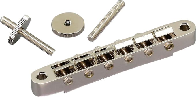 Gotoh GE104B TOM Bridge Nickel - Gitaaronderdeel