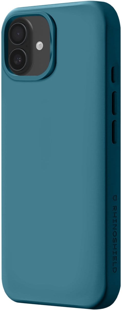 Rhinoshield, Hoesje geschikt voor iPhone 16 Plus - ShockSpread ECO Design Extreem Bestendig, Blauw