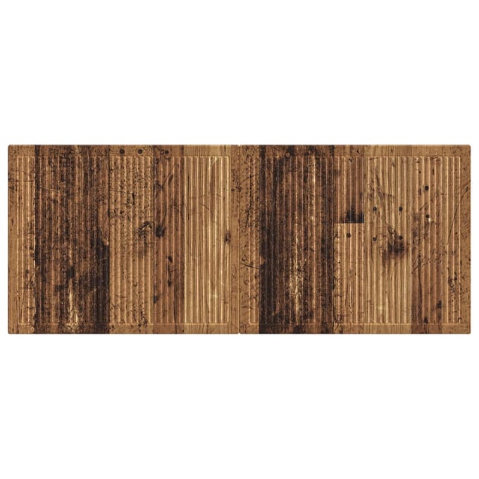 vidaXL - Wandgemonteerd - Hoofdbord - EDE - Oud - hout - Bewerkt - hout