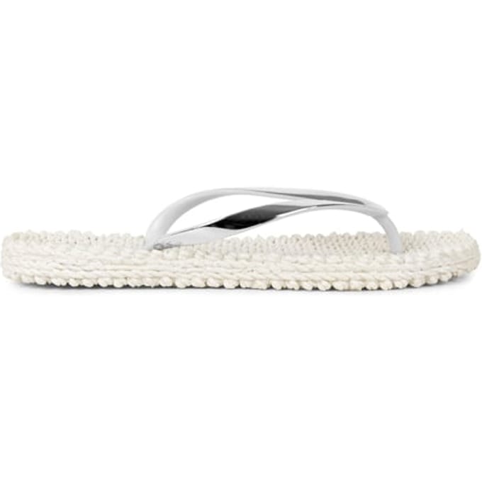Ilse Jacobsen Cheerful04m Metallic Flip Flop Creme Größe: 36 | Flip-Flops Outlet | Damen